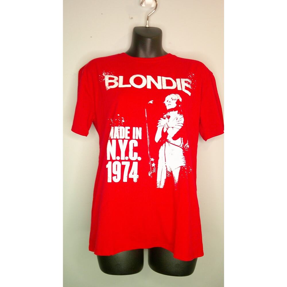 Blondie Made in NYC 1974 Youth T-Shirt Size XL (14) Brand New